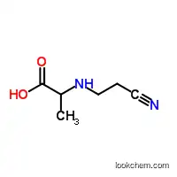 Molecular Structure of 63905-32-8 (N-(2-Cyanoethyl)-DL-alanine)